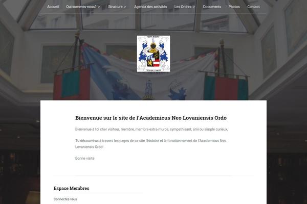 Padhang theme site design template sample