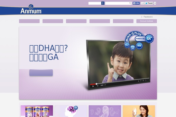 anmum theme websites examples