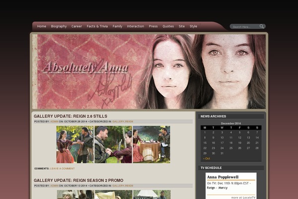 Evening Shade theme site design template sample
