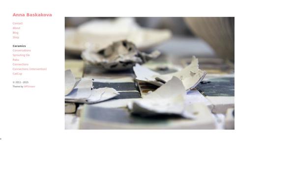 Expositio theme site design template sample