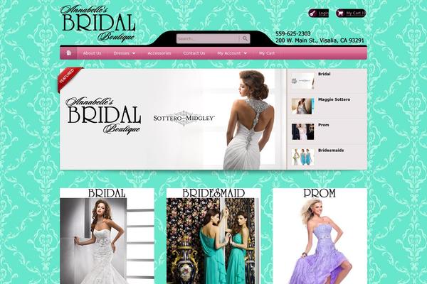Bellissima theme site design template sample