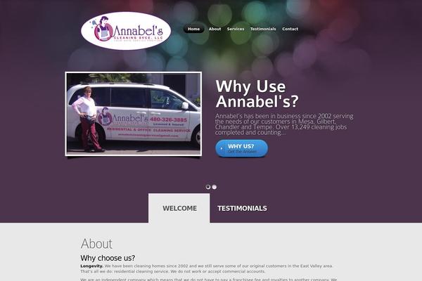 Nova theme site design template sample