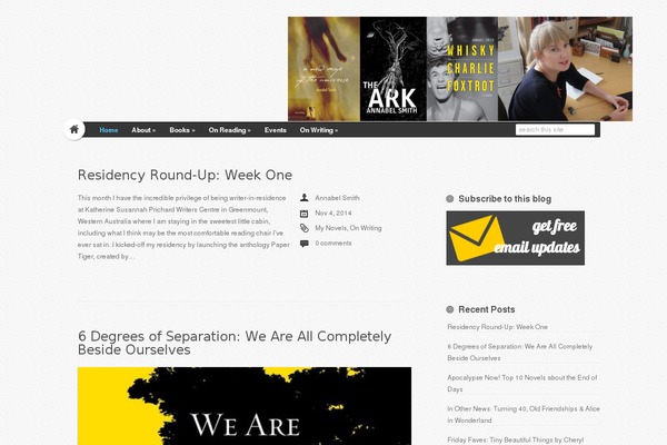 HyperSpace theme site design template sample