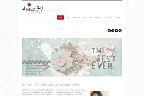 Pallas theme site design template sample