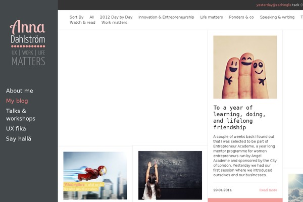 annadahlstrom.com site used Iconik