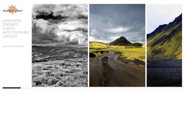 Kin theme site design template sample