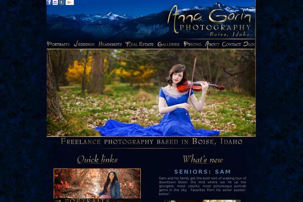 PhotoMe theme site design template sample
