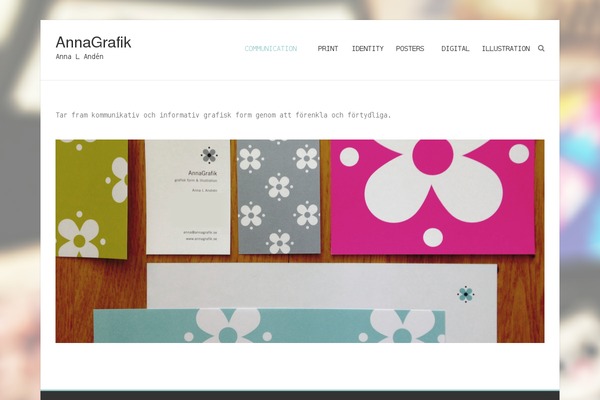 Brooklyn theme site design template sample