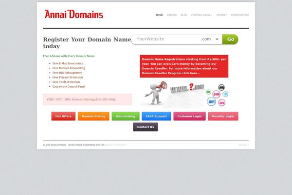 Adapt theme site design template sample