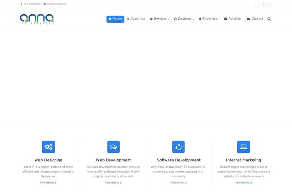 The7 theme site design template sample