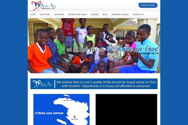 DonateNow theme site design template sample
