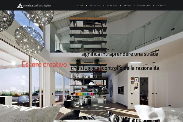 Archi theme site design template sample