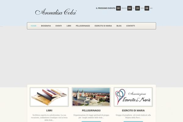 Bizix theme site design template sample