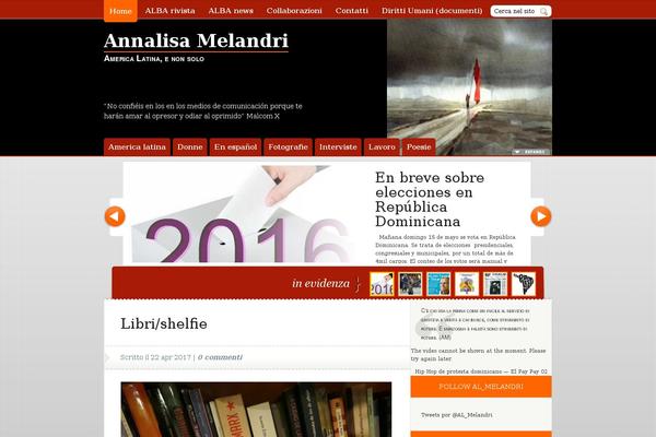 eNews theme site design template sample