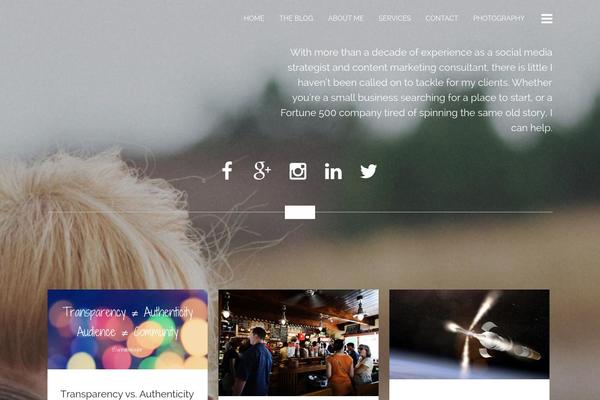 annalisekaylor.com site used Skilt