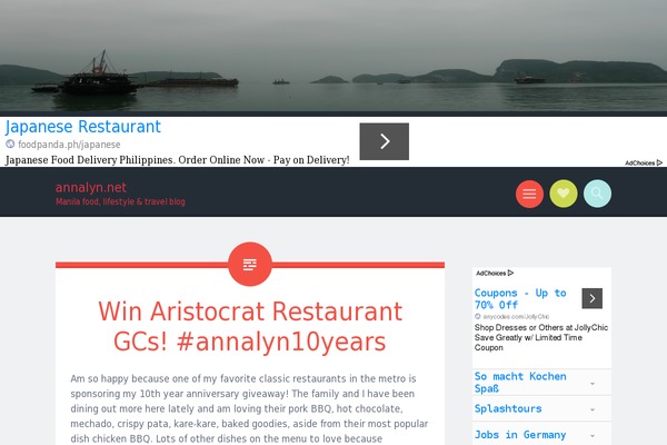 annalyn.net site used Theme-chloe-emerson
