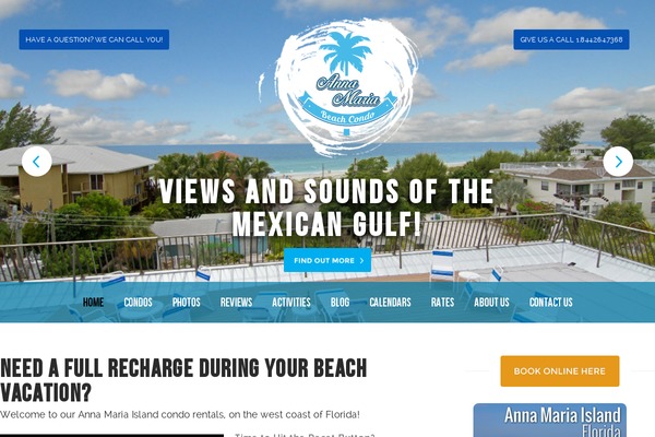 Ami theme site design template sample