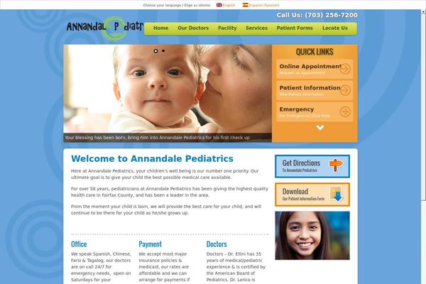 Pekaboo theme site design template sample
