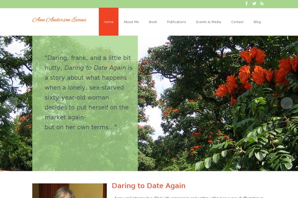 Sapphire theme site design template sample
