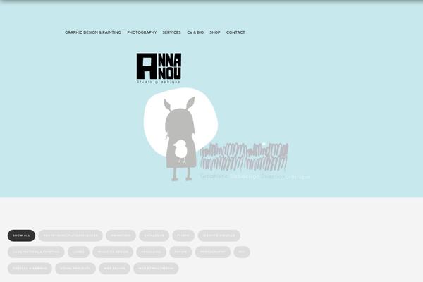 CABANA theme site design template sample