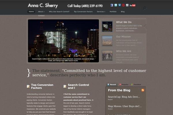 Lumin theme site design template sample