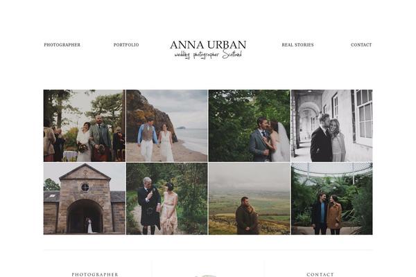 Rebecca theme site design template sample