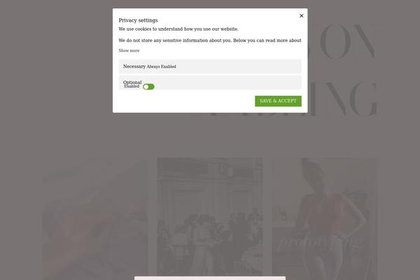 Goya-child theme site design template sample