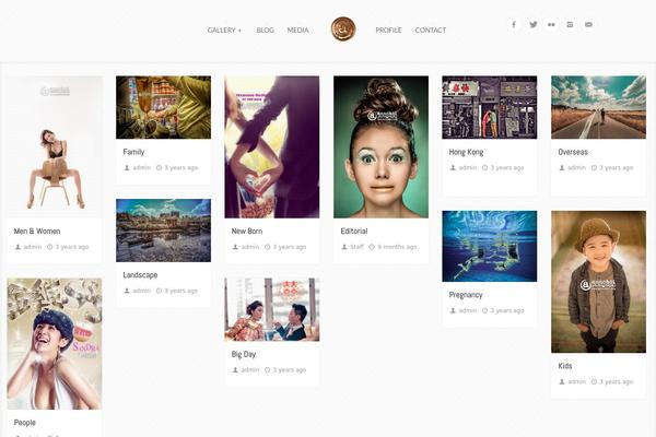 Tripod theme site design template sample