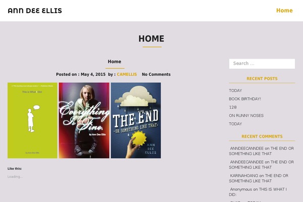 Rosemary theme site design template sample