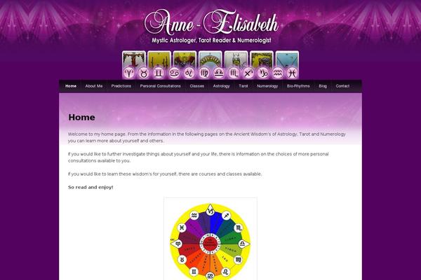 anne-elisabeth.com.au site used Anneelisabeth