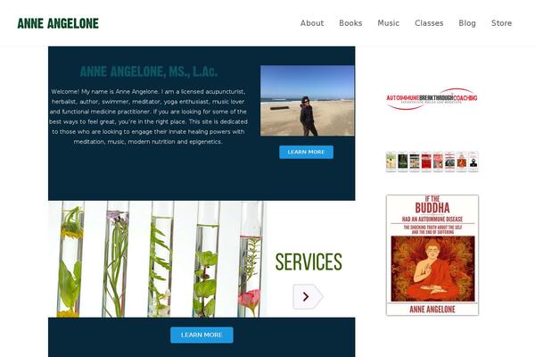 Impreza theme site design template sample