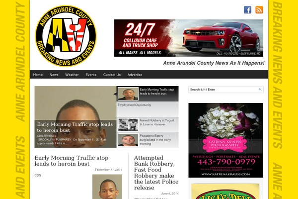 Magazine Premium theme site design template sample