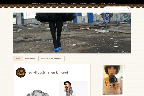 Chocolat theme site design template sample