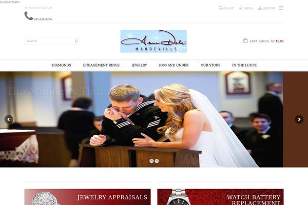 Legenda theme site design template sample