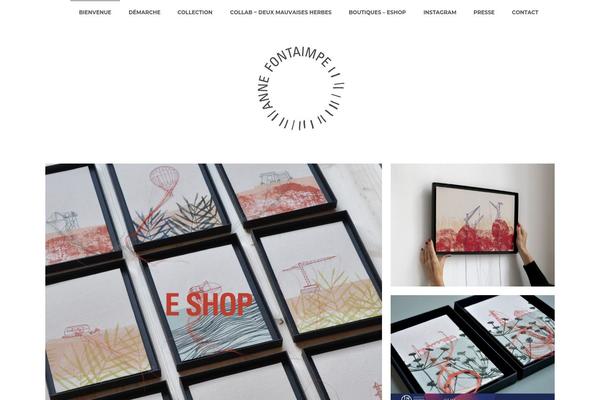Ronneby theme site design template sample