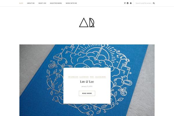 Rosemary theme site design template sample