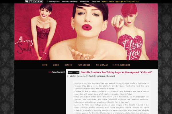 Three theme site design template sample
