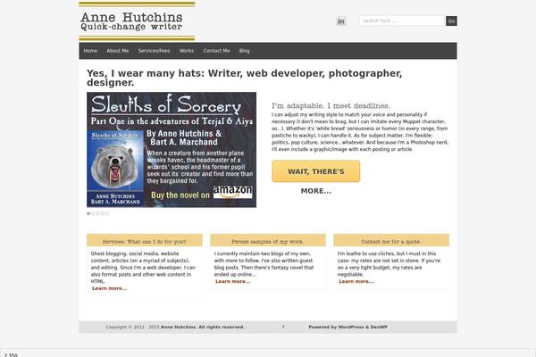 Shell Lite theme site design template sample