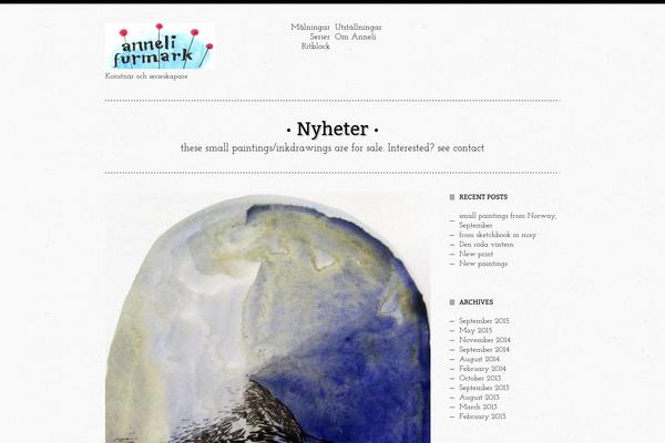 Vision theme site design template sample