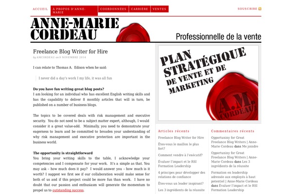 Thesis 1.8.6 theme site design template sample