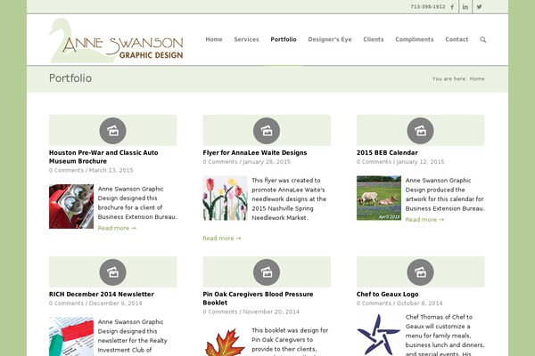 Site using Social Contact Display plugin