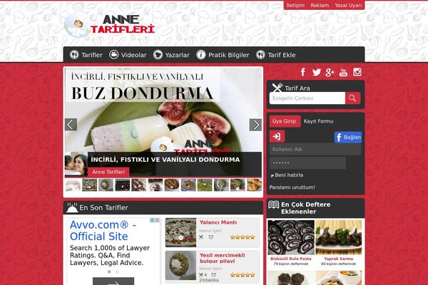 Karabiber theme site design template sample