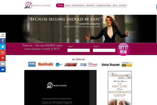 Twentytwelvechild theme site design template sample