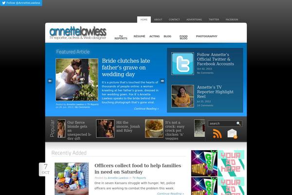Caulk theme site design template sample