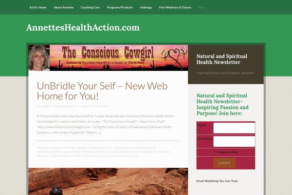 Going Green Pro theme site design template sample