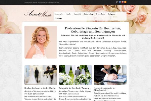 Radiant theme site design template sample