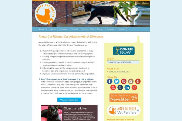 annexcatrescue.ca site used Annex-cat-rescue