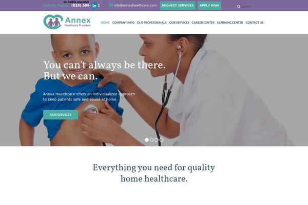 KindlyCare theme site design template sample
