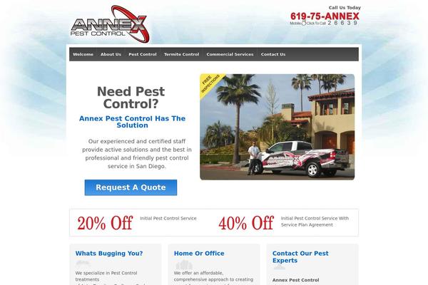 Responsive-child theme site design template sample