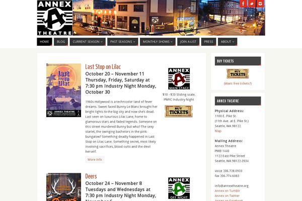 annextheatre.org site used Parabola Child